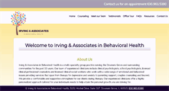 Desktop Screenshot of irvingbehavioralhealth.com